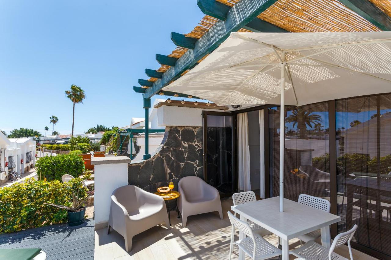 Relaxing Retreat In Maspalomas Lago - Fully Renovated Bungalow 외부 사진
